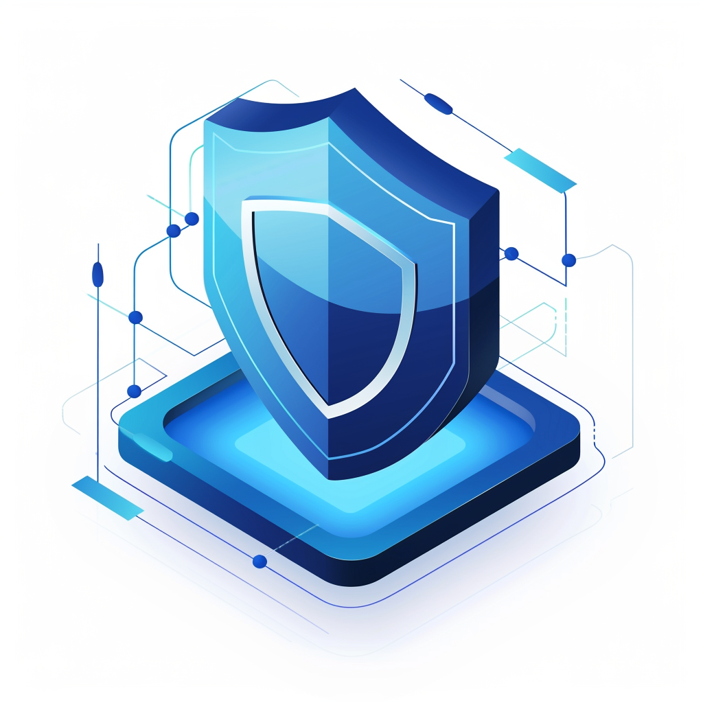 Alliance4u A Securite Logo Blue Vectorial Isometric Style White A4b5b4f7 71f8 4098 B21a 9ee8db4bd6ba