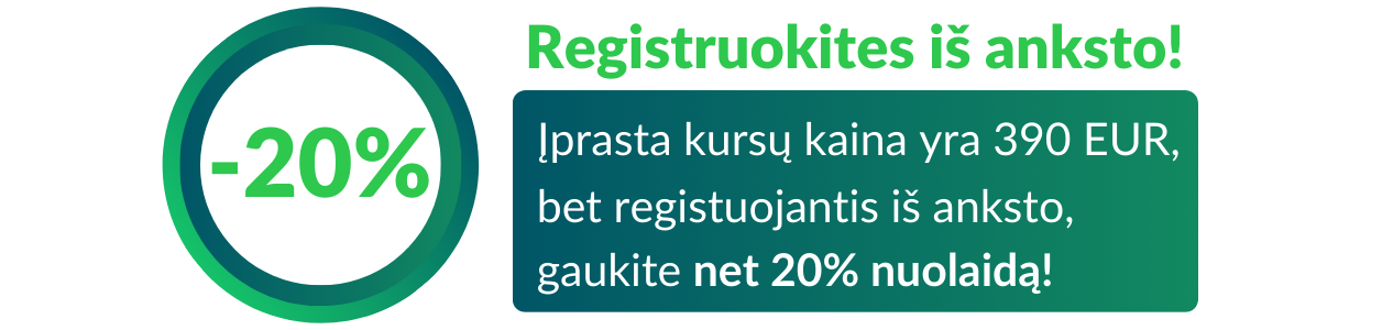 Registruokites Iš Anksto! (2)