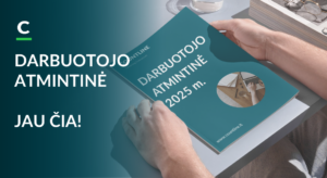 Darbuotojo atmintinė 2025