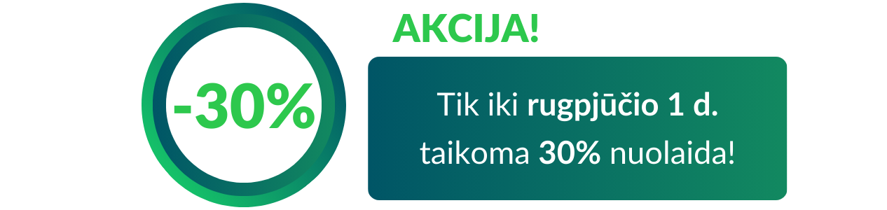  30 Proc Dalyvaujant Daugiau Negu