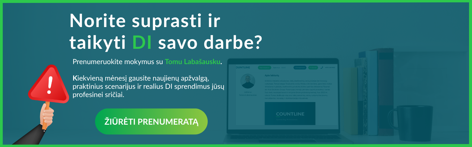 Prenumeruokite Mokymus Su Tomu Labašausku. Kiekvieną Mėnesį Gausite Naujienų Apžvalgą, Praktinius Scenarijus Ir Realius Di Sprendimus Jūsų Profesinei Sričiai. (1)
