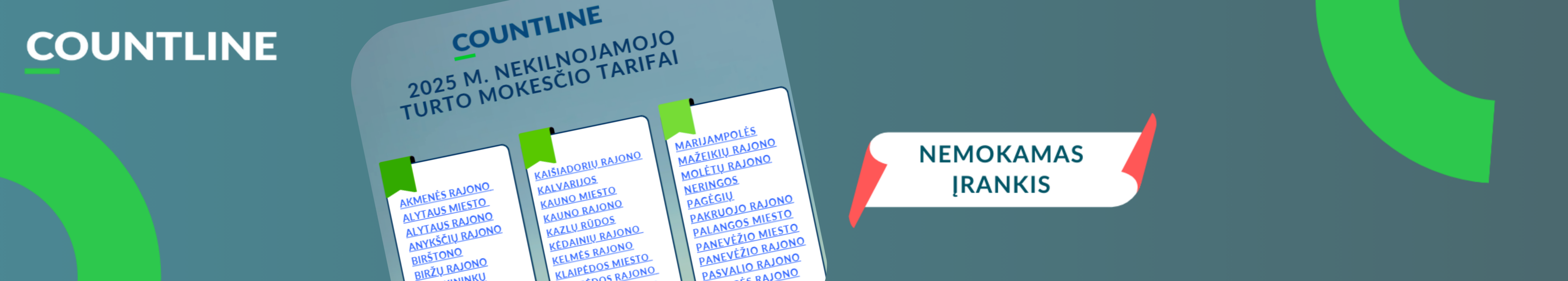 2025 M. Nekilnojamojo Turto Mokescio Tarifai 1