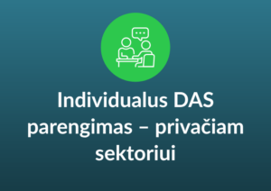 Individualus Das Parengimas – Privačiam Sektoriui (konsultacija)